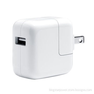 AC/DC USB Wall Charger for iPhone/iPad/iPod, 5V 2.1A or 5V 1A, in White, US/EU/UK Plug